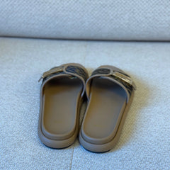 Fendi Feel Slides FF Logo Canvas Size 39