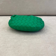 Bottega Veneta Green Intreciatto Mini Jodie