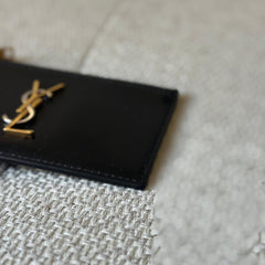 Saint Laurent Cassandre Zipped Card Holder