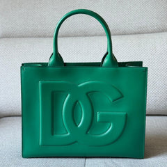 Dolce & Gabbana Green Daily Tote Bag