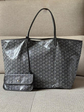 Goyard Grey Coated Canvas St. Louis GM Tote