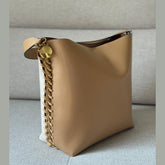 Stella McCartney Beige/White Frayme Tote