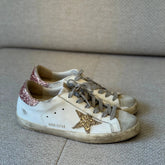 Golden Goose Superstar Glitter Sneakers - Size 40