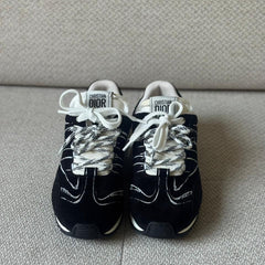 Christian Dior Black D-Sketch Sneakers - Size 38