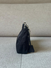Prada Black Re-Edition 2005 Nylon Shoulder Bag