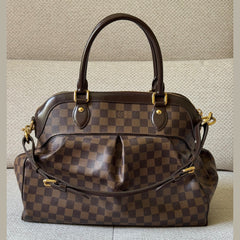 Louis Vuitton Damier Ebene Trevi GM Top Handle with Shoulder Strap