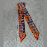 Hermès Bolduc Au Carre Silk Twilly