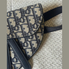 Christian Dior Oblique Saddle Belt Bag