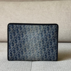 Christian Dior Denim Oblique Dea 30 Montaigne Pouch