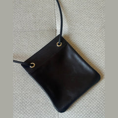 Hermès Black Leather Mini Aline Crossbody with Receipt