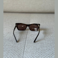 Dolce & Gabbana Brown Cateye Sunglasses