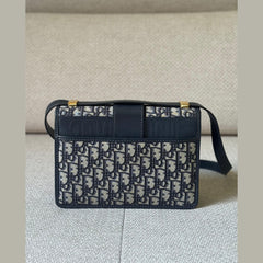 Christian Dior Oblique 30 Montaigne Shoulder Bag