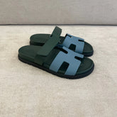 Hermès Chypre Sandals in Calfskin Leather – Size 38
