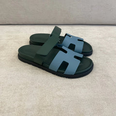 Hermès Chypre Sandals in Calfskin Leather – Size 38