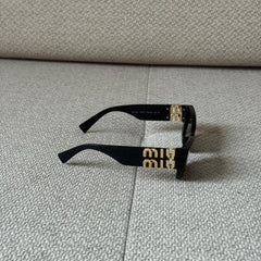 Miu Miu Logo Rectangle Sunglasses