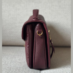 Louis Vuitton Grenat Monogram Empreinte Pochette Métis with Strap