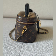 Louis Vuitton Monogram Vanity Bag PM with Strap