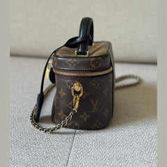 Louis Vuitton Monogram Vanity Bag PM with Strap