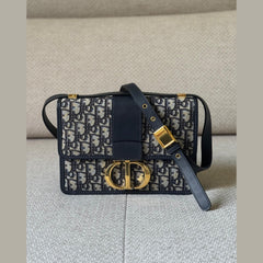Christian Dior Oblique 30 Montaigne Shoulder Bag