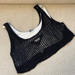 Prada Crochet Top