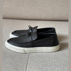 Hermès Black Game Slip On Sneakers - Size 39