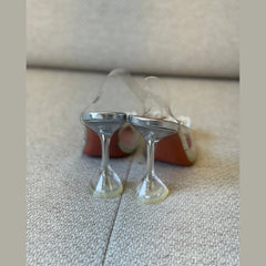 Amina Muaddi Gilda PVC Slingback Heels - Size 40