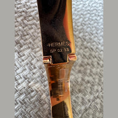 Hermès Black Clic Clac PM Bracelet
