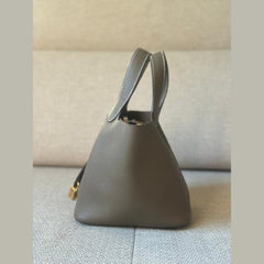 Hermès Etoupe Picotin Lock 18 with Gold Hardware - Stamp K