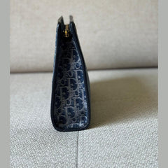 Christian Dior Denim Oblique Dea 30 Montaigne Pouch