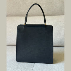 Louis Vuitton Black Epi Leather Figari Bag