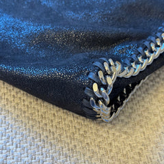 Stella McCartney Black Shaggy Deer Falabella Tote