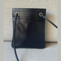 Hermès Black Leather Mini Aline Crossbody with Receipt