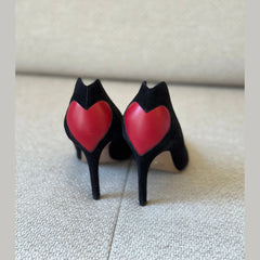 Christian Dior Black Suede Pointed Toe Pumps - Size 39½