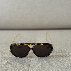 Bottega Veneta Aviator Drop Sunglasses
