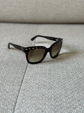 Valentino Brown Rockstud Sunglasses