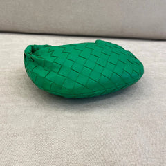 Bottega Veneta Green Intreciatto Mini Jodie