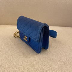 Chanel Sunset on The Sea Blue Belt Bag - Free Size