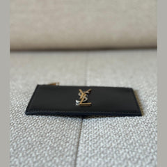 Saint Laurent Cassandre Zipped Card Holder