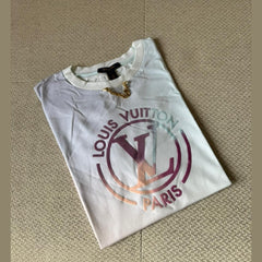 Louis Vuitton Gradient LV Logo T-Shirt - Size L