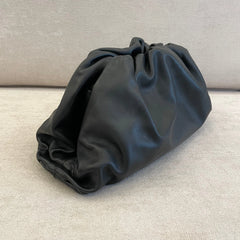 Bottega Veneta Black Smooth Leather The Pouch