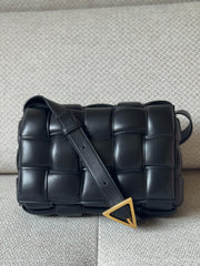 Bottega Veneta Black Padded Cassette Crossbody