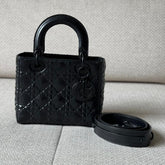 Christian Dior Full Black Small My ABC Lady Dior