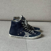 Golden Goose Denim Francy High Top Sneakers - Size 40