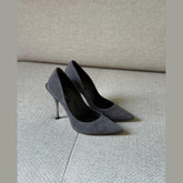 Dolce & Gabbana Grey Suede Pumps - Size 37.5