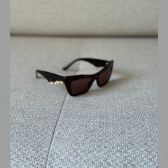Dolce & Gabbana Brown Cateye Sunglasses