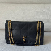 Saint Laurent Black Quilted Jamie Shoulder Bag