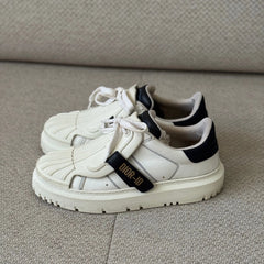 Christian Dior White & Navy Dior-ID Sneakers – Size 38.5