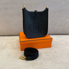 Hermès Black Evelyne Mini