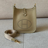 Hermès Trench Mini Evelyne GHW with Strap - Stamp K