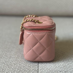 Chanel Pink Micro Vanity Bag